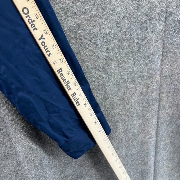 Graham Luxe Jacket Mens Medium Navy Blue Full Zip Hooded Windbreaker Activewear - Picture 4 of 12